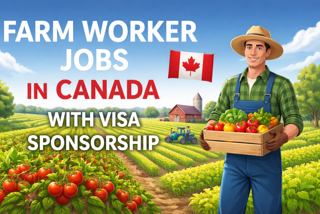 Farm Worker Jobs in Canada with Visa Sponsorship