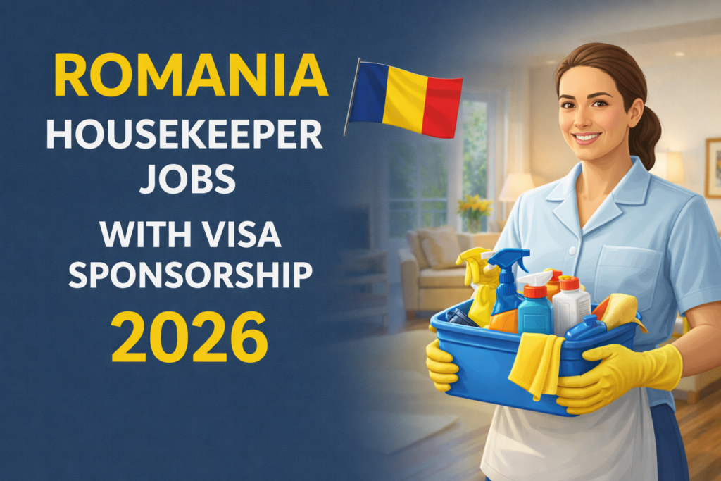 Romania Housekeeper Jobs with Visa Sponsorship 2026