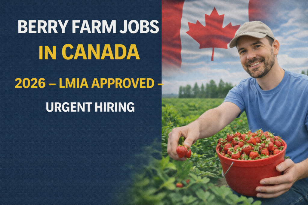 Berry Farm Jobs in Canada 2026 – LMIA Approved