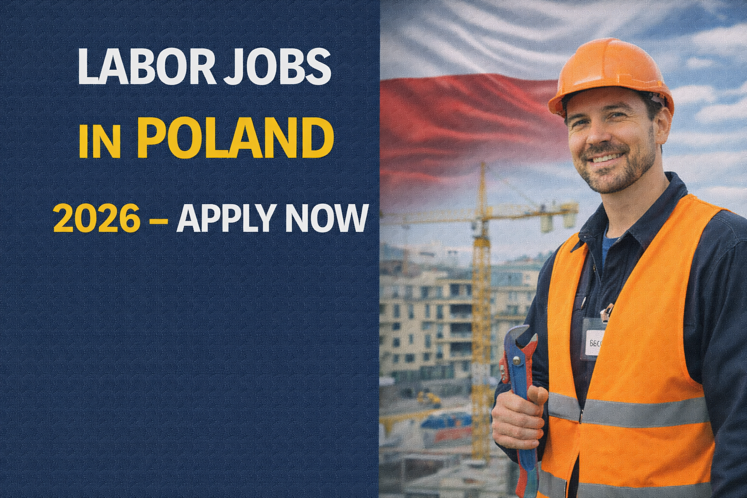 Labor Jobs in Poland 2026 – Apply Now