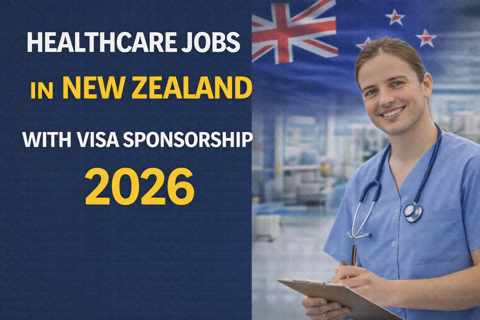 Healthcare Jobs in New Zealand with Visa Sponsorship 2026