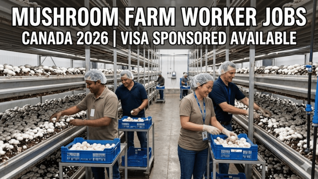 Mushroom Farm Worker